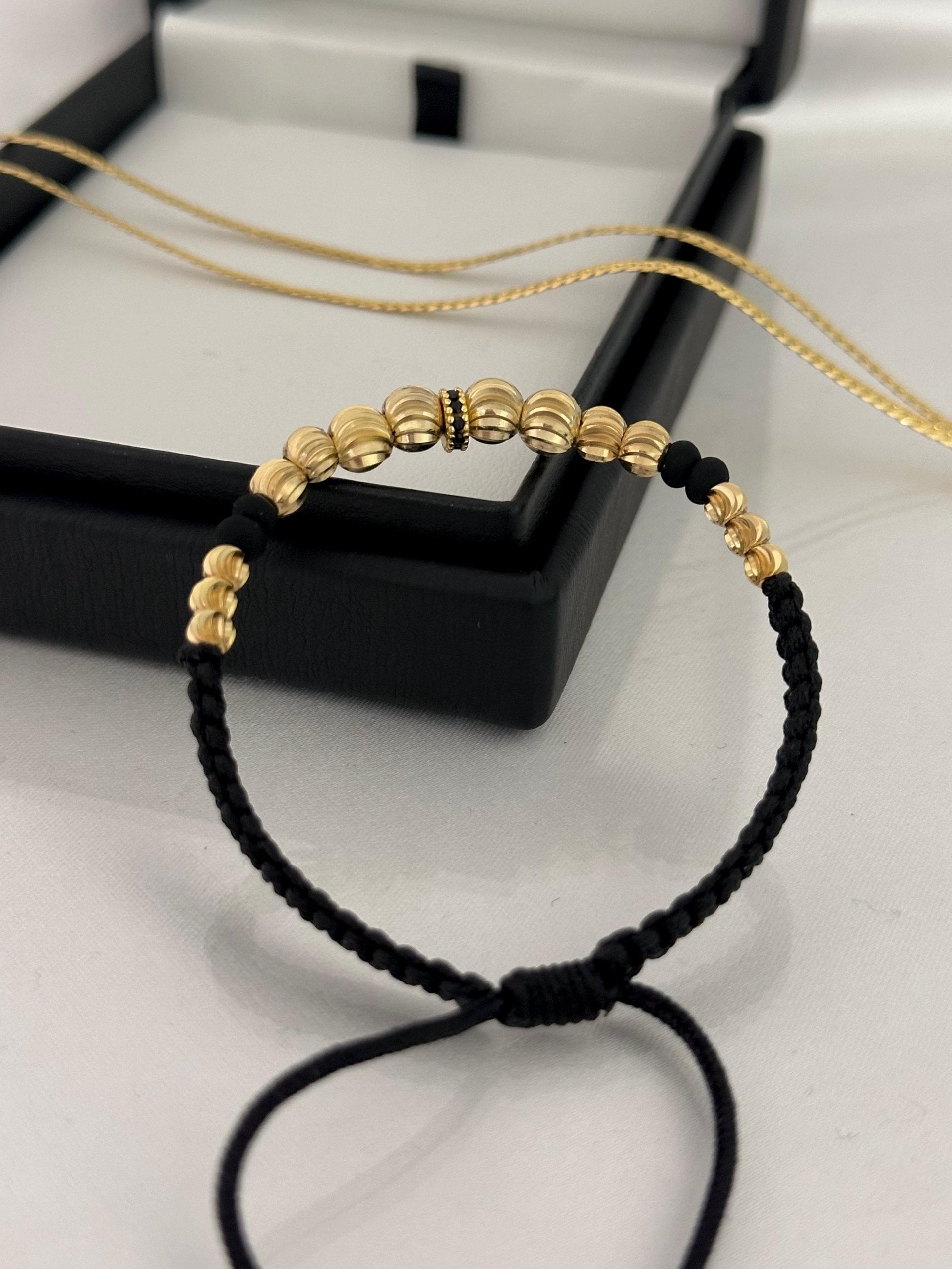 Pulsera Tejida Rondel Centro