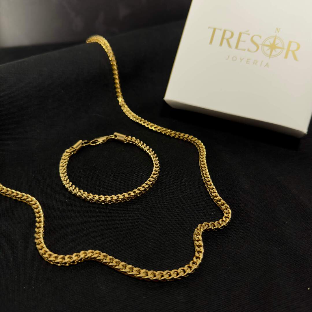 COMBO Pulsera + Cadena Franco