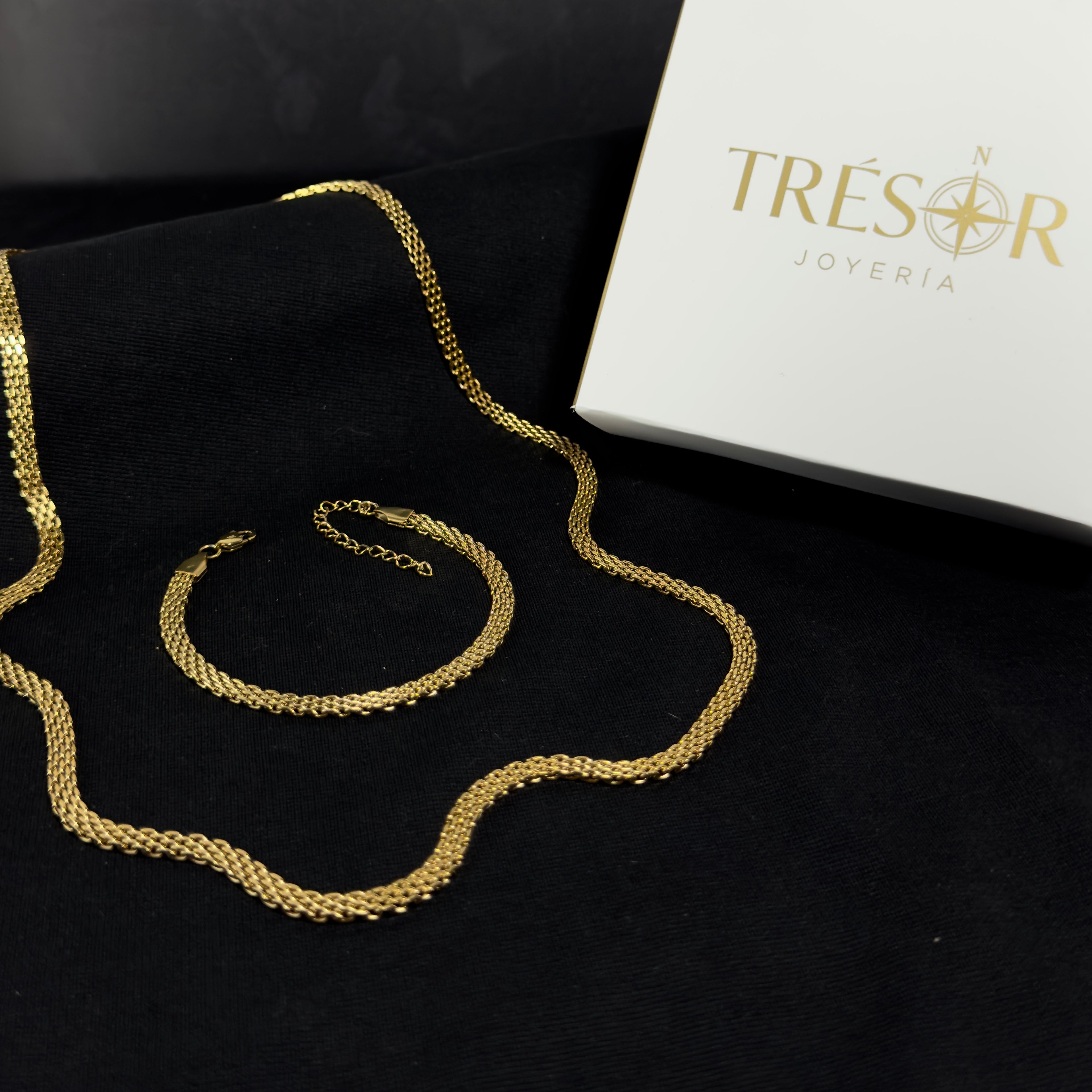 COMBO Pulsera + Cadena Chinesca