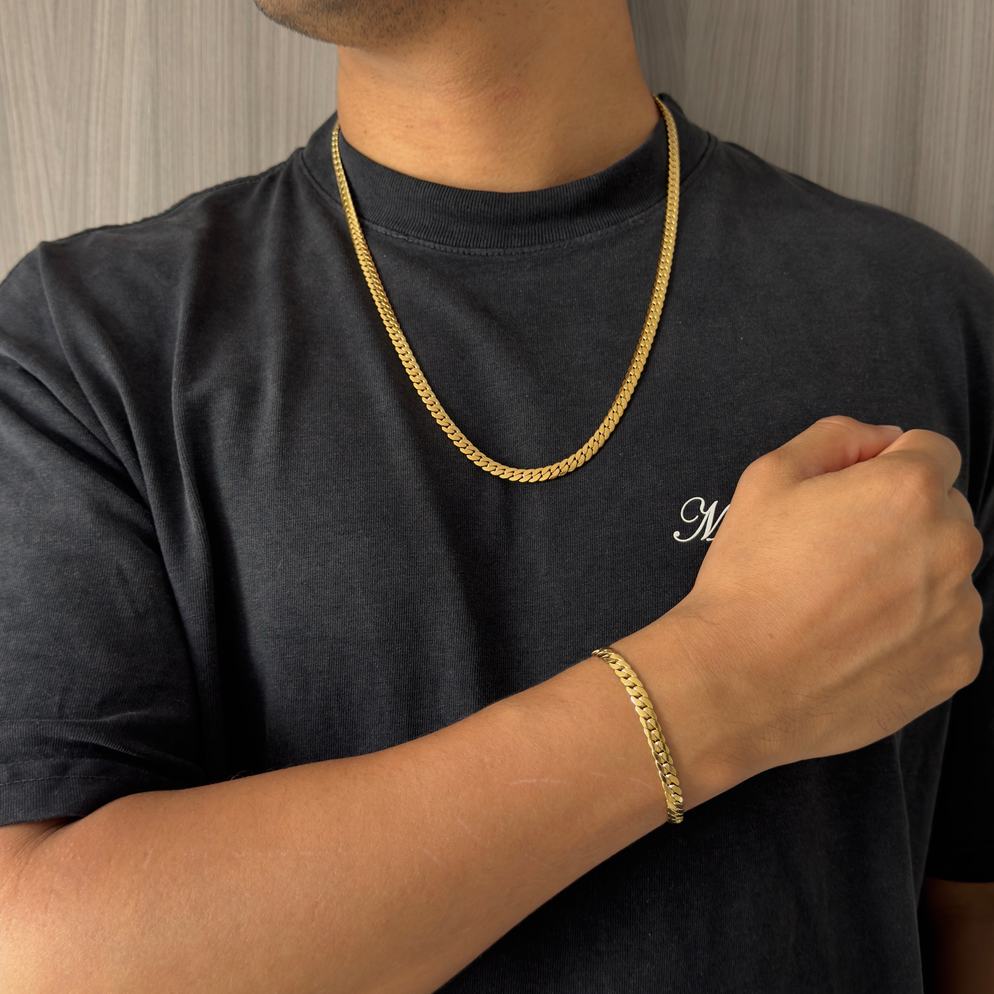 COMBO Pulsera + Cadena Serpiente