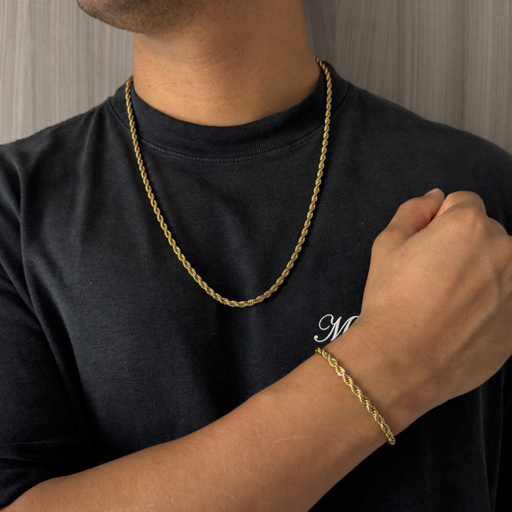 COMBO Pulsera + Cadena Lazo