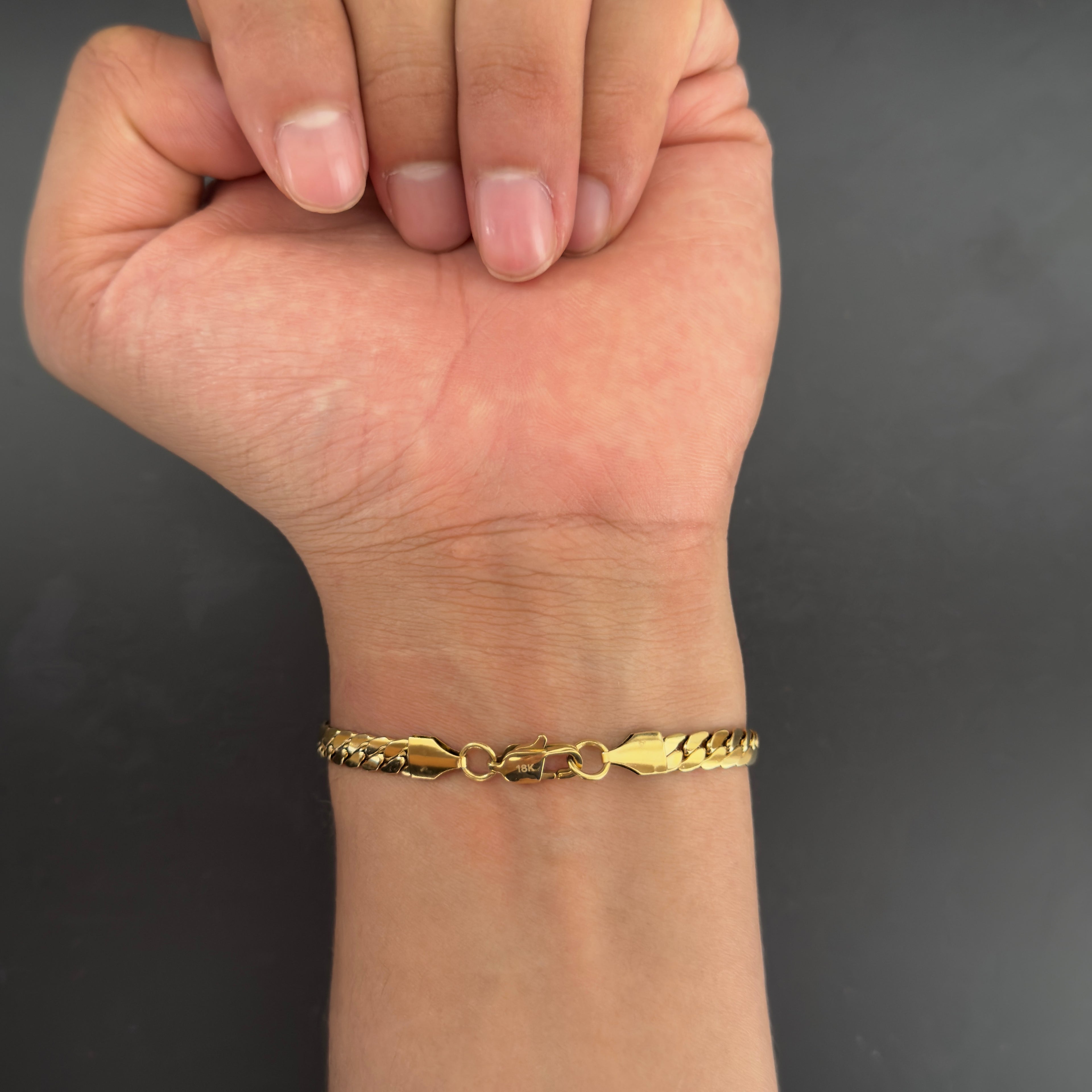 Pulsera Serpiente 6mm 20 cm