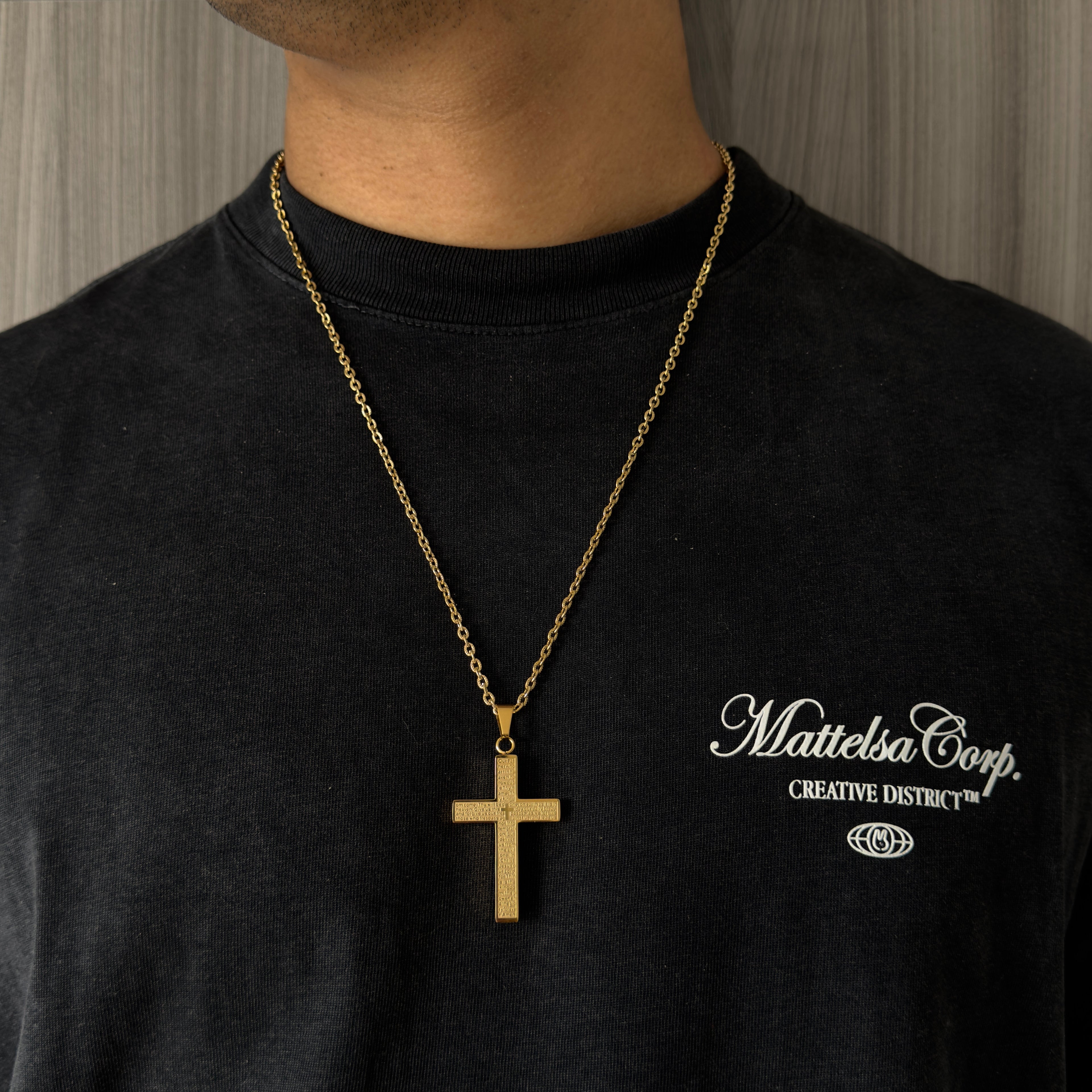 Dije Cruz Padre Nuestro